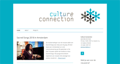 Desktop Screenshot of culture-connection.org